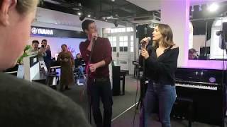 It Only Takes A TasteKatharine McPhee and David Hunter Waitress Yamaha Music London [upl. by Oinotnaesoj]