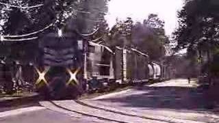 ALM GP28 1815 Monroe LA [upl. by Newmann]