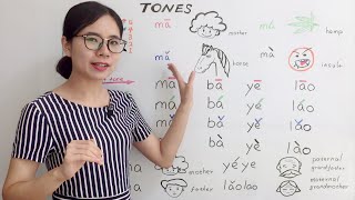 The Tones in Mandarin Chinese  Beginner Lesson 2  HSK 1 [upl. by Kleeman434]