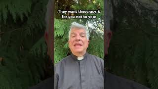 vote not theocracy dominionism authoritarianism edmonds edmondspres pcusa [upl. by Beckie]