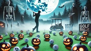 Jack vs Marcus — 4 holes — Kissena Park halloween [upl. by Araed446]