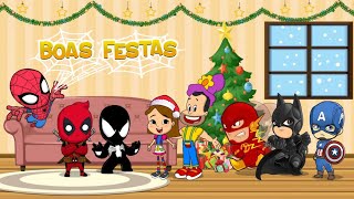 Balada Kids feat Vingadores do Brega  Boas Festas Infantil [upl. by Suzan451]