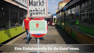 Brunnenmarkt wird FußgängerEinbahn [upl. by Bainbridge484]