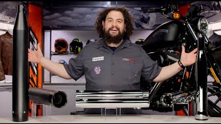 Exhaust Sound Comparison for Harley at RevZillacom [upl. by Neehahs924]