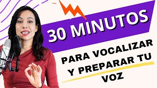 Vocalización de 30 MINUTOS COMPLETOS Entrenamiento vocal para cantar todos los días Natalia Bliss [upl. by Ilarrold425]