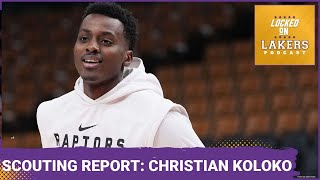 Scouting Report Christian Koloko Can the Lakers New Center Contribute This Season [upl. by Oinotnaesoj321]