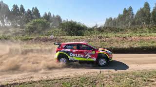 WRC 2 Vodafone Rally de Portugal 2024  Jumps and show [upl. by Lyrac]