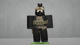 Roblox US 24th Special Tactics Squadron CBRN Operator STS Avatar Build [upl. by Arin]