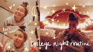 my relaxing college night routine 2020 [upl. by Swaine]