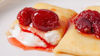 Heavenly Blintzes With Cream Cheese Recipe  SharetheCook [upl. by Christean]