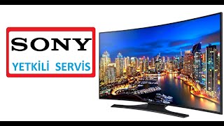 Sony led tv arıza tespiti servis modu girişi nasıl onarılır [upl. by Arolf]