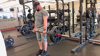 Stiff Leg Deadlift from Deficit [upl. by Harlie]