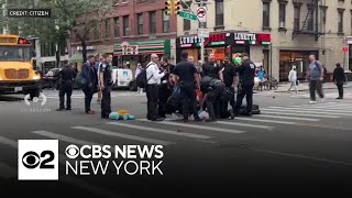 NYPD officer slashed in the face near Gramercy Park [upl. by Admana]