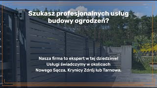 Ogrodzenia panelowe Nowa Wieś Marek Żybura [upl. by Enelloc]