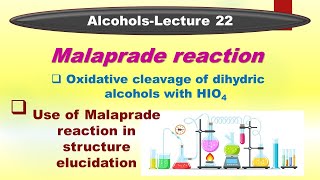 Malaprade reaction Oxidative cleavage in presence of periodic acid HIO4 and Structure elucidation [upl. by Douty]