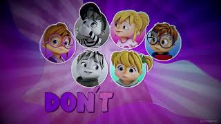 The Chipmunks and The Chipettes  Hush Hush  with lyrics [upl. by Waxman897]