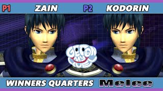 GOML 2023  Zain Marth Vs KoDoRin Marth Smash Melee  SSBM [upl. by Restivo433]