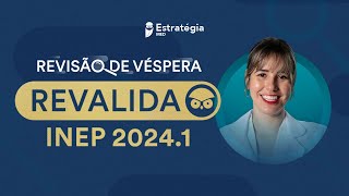 Revisão de Véspera Revalida INEP  Maratona da Aprovação [upl. by Xanthus]