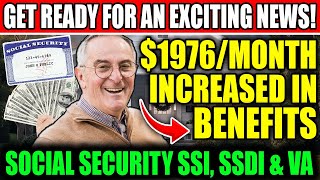 Important Update 1973 Monthly Increase for Social Security SSI amp SSDI Starting November 2024 [upl. by Gaynor]