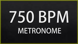 750 BPM  METRONOME [upl. by Ranger]