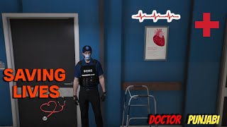 SAVING LIVES  UNITED INDIA ROLEPLAY GTA V RP  FIVEM  PUNJABI uirp gatvrp roleplay [upl. by Adlare898]