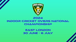 Indoor South Africa IPT Overs 2024  Court 1 Day 4 Wednesday 3 July [upl. by Selene]