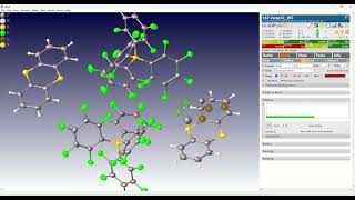 Crystal structure refinement 7 Toluene disorder Part 2 [upl. by Ford]