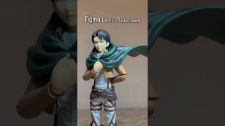 Figma Levi Ackerman Posing 🔥 actionfigures posing aot [upl. by Rubliw84]