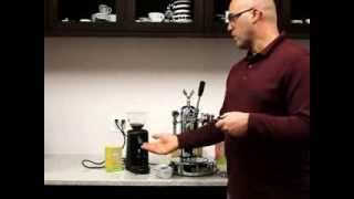 How To Elektra Microcasa a leva espresso machine with Ascaso grinder [upl. by Davies986]