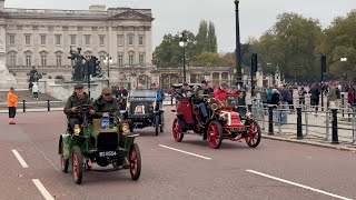 NEW Something Completely Different London to Brighton Veteran Car Run [upl. by Herrmann]