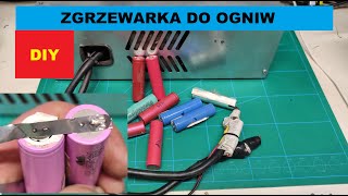 DIY  Zgrzewarka do ogniw liion  budowa  schemat  testy [upl. by Alon]