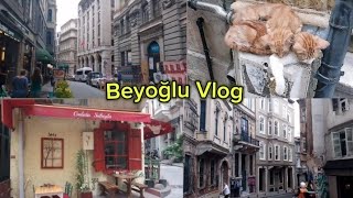 İstanbul Beyoğlu Yürüyüş Vlog [upl. by Ariane904]