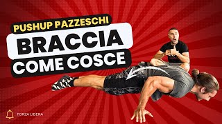 Costruisci braccia come cosce con questi PushUp a Corpo Libero [upl. by Krystyna]