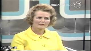 Margaret Thatcher  1970s interview  Thames television [upl. by Atinek]