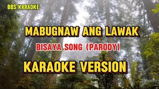 Mabugnaw Ang LawakBisaya Song Parody Karaoke Version [upl. by Arvo]