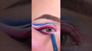 Creative eyes 🌈 cosmetics creativity artist makeupartist trending stylish style model [upl. by Agace]