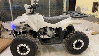 Hummer Pro 125cc ATV Quad Bike Full Review in Bangla  ATV Quad Bike BD  Live Video 4 wheeler bike [upl. by Yecats]