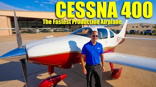 Cessna 400  The fastest fixed gear single engine production aircraft [upl. by Noira]