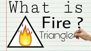 What is fire in hindi  what is fire triangle  definition of fire  safety MGMT study [upl. by Llyrehc163]