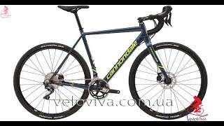 Велосипед циклокросс Cannondale CAADX Ultegra disc 2018 Веломагазин VeloViva [upl. by Yuu]