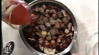 Sweet amp Sour Johnsonville Sausage  Healthy Cooking with Jack Harris amp Charles Knight [upl. by Ahsiloc]