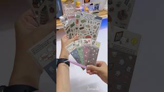 • Đồ Chơi Trang Trí Nội Thất Stickers 3D Hàn Quốc GOODVIBESUMMER ෆ˙ᵕ˙ෆ Stickers Toys unboxing [upl. by Hanako]