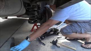 Toyota Sienna rear shocks replacement [upl. by Roderich893]