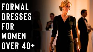 How to Look Stunning at Formal Events  Top 10 Cocktail Dresses for Women Over 40 [upl. by Aniahs]