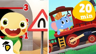 Train Adventures  Learn with Dr Panda amp friends  Kids Learning Cartoon  Dr Panda TotoTime [upl. by Bent]