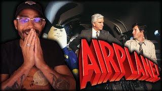 Airplane 1980 Movie Reaction FIRST TIME WATCHING [upl. by Araic]