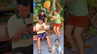 Mau ngeprank si ganteng ⁉️ funny shorts drama [upl. by Amitaf]