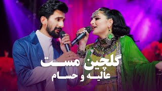 Alia Ansari and Hesam Farzan  Mast Medley  عالیه انصاری و حسام فرزان  گلچین مست [upl. by Akinhoj]