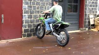 kx250f burnout [upl. by Mungam]