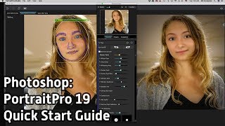 Photoshop PortraitPro 19 Quick Start Guide  s3e26 [upl. by Arekat]